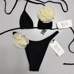 NWT! Same Swimwear Rosette Bikini Set